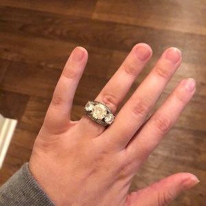 Fake engagement ring